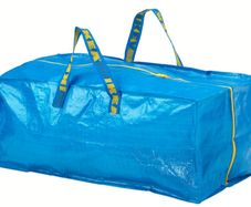 Brand New IKEA FRAKTA Zip Bags  Backpack Storage Bags (76L) Pair  Set of 2