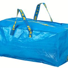 Brand New IKEA FRAKTA Zip Bags  Backpack Storage Bags (76L) Pair  Set of 2