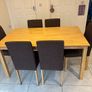 Beautiful Table & 6 Chairs Image 3