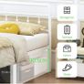 King Size Bed Frame 5ft with Headboard and Footboard Image 3