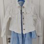Powder blue H and M cotton dress size 12-14 Image 7