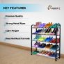 5 Tier Shoe Rack Organiser, Heavy duty storage unit, Quick Assembly No Tools Required, Holds upto 15-20 pairs (FREE SHIPPING) Image 6