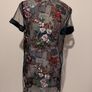 Sheer Floral Embroidery Dress NEW Image 5