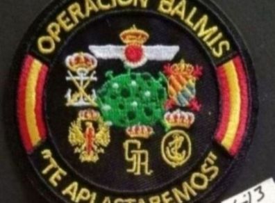 Spanish  patch for operation balmis (covid-19)