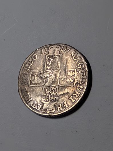 1707 Queen Anne Shilling
