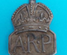 A.R.P. Ladies Badge Hallmarked for 1938