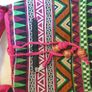 New Bag - Long Strap Hot Pink Bohemian Style Image 2