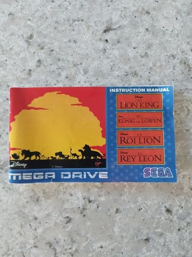 The Lion King - Sega Megadrive