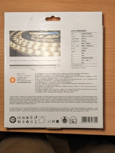 Ledvance Led Strip V-1000 - 3.25m 24V 26W 3280lm