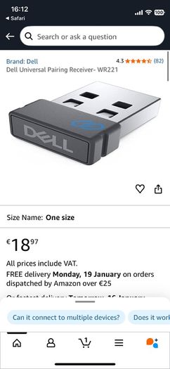 Dell USB Unifying Receiver