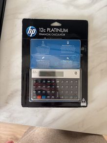 12c Platinum calculator