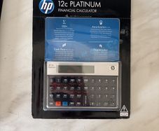 12c Platinum calculator