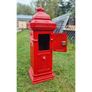 Cast Iron Pillar Post box Red CH R 1702B R Image 4
