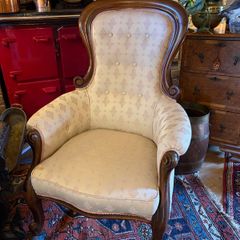 Victorian mahogany chair