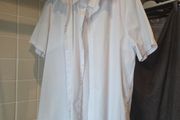 2 M&amp;S boys age 13-14 short sleeve white shirts regular fit