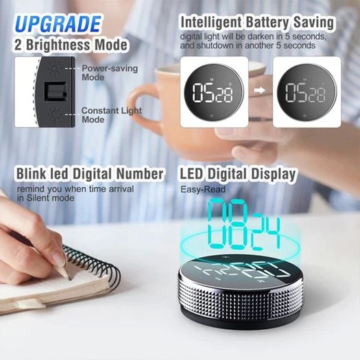 Magnetic Kitchen Smart Cooking Timer. New, more than 10 available.