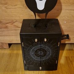 Destiny game holder with headset holder