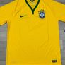 NEW Authentic Nike Brazil 2014 Home Jersey Shirt Mens Large Image 2