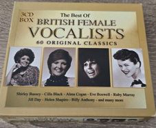 The Best of British Female Vocalists. 60 Original Classics. 3 CD Boxset