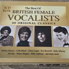The Best of British Female Vocalists. 60 Original Classics. 3 CD Boxset