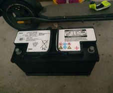 Geniue BMV original battery AGM 12v90Ah