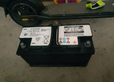 Geniue BMV original battery AGM 12v90Ah