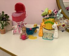 Baby barbie doll set