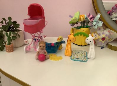 Baby barbie doll set