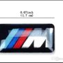 5 pce BMW M Sport Alloy Badges "Free Delivery " Image 2