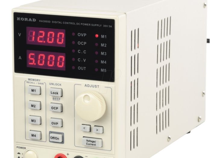 KORAD Laboratory power supply unit, 0 - 30 V, 0 - 5 A, stabilized