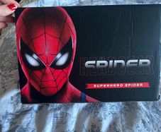 Spiderman Mask - light up with moving eyes