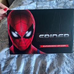 Spiderman Mask - light up with moving eyes
