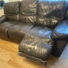 Free 3+2 Leather Electric Sofa