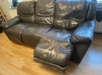 Free 3+2 Leather Electric Sofa