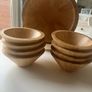 Retro Wooden Salad Bowl set (8 settings) Image 2