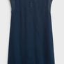 White Stuff navy linen summer dress Image 2