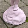 Antique Heavy Cast Iron Garden Statue Image 6