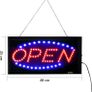 NEW SALE | LED Open Sign, 19x10 inch (48x25cm) 2 Modes Flashing & Steady Light, Open Sign for Business Advertisement Board Electric Display Board for Business, Walls, Window, Shop, Bar, Hotel Image 5