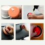 6 Pcs Set Car Wax Washing Polishing Sponge Cleaning Foam Kit Microfiber Applicator Pad Gripper Handle Car Styling Tool Image 2