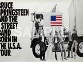 Bruce Springsteen And The E Street Band Born In The USA Tour Promo Poster Repro