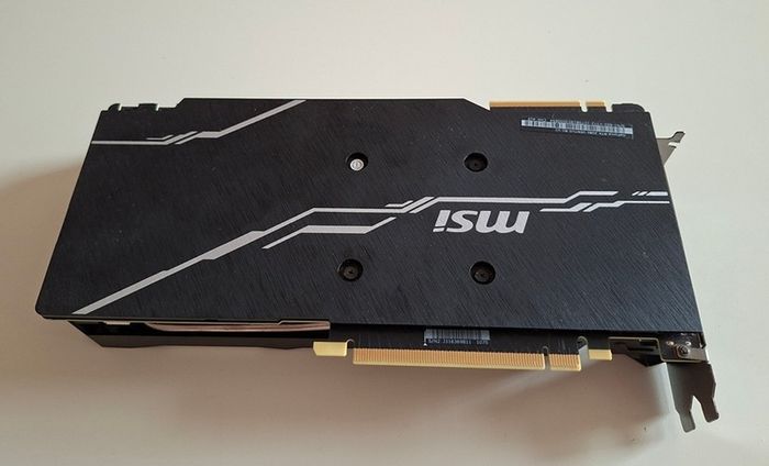MSI GeForce RTX 2080 Ventus 8GB GDDR6 V2 PCI Express 3.0 x16 Graphics Card