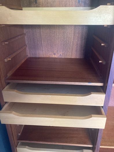 Unique Mid-Century - vintage -storage bureau