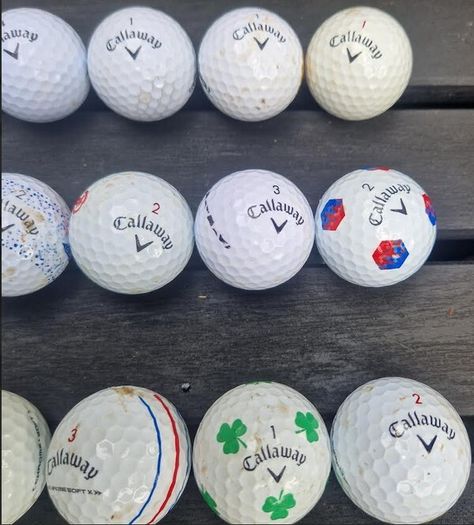 30 pre used Callaway golf balls