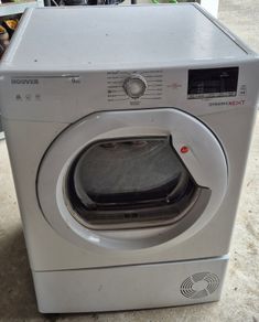 faulty Hoover condenser tumble dryer
