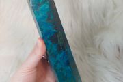 crystal tower malachite and chrysocholla IMPERFECT TOP
