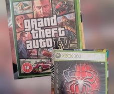 2 xbox 360 games - gta 4 + spiderman 3