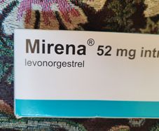 Mirena coil contraceptive device