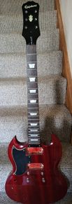 Epiphone SG left handed husk