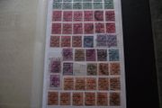 A collection of Irish stamps in the album #2