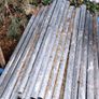 Galvanized steel pole posts fence tubular steel sign Image 3